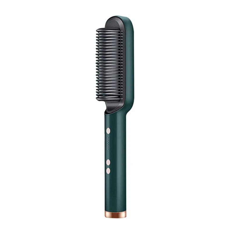 Brosse Lissante Professionnelle en Céramique — Lissage Soin & Brillance